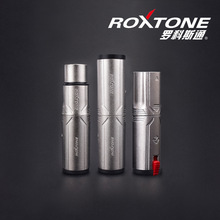 ROXTONE 卡农6.35插头转换器三芯XLR卡侬公转6.35母转母转换插头