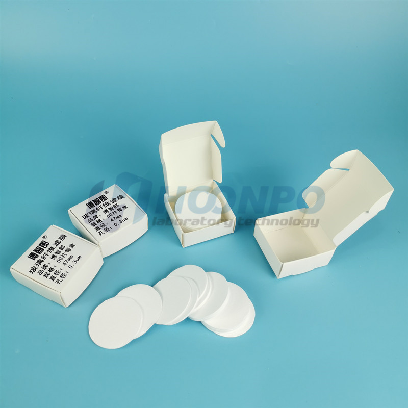 47mm滤膜采样玻璃纤维滤膜/聚四氟滤膜超低浓度烟尘采样仪 铝圈