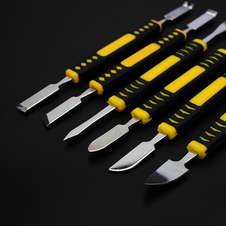 注塑精钢撬棒6件套1