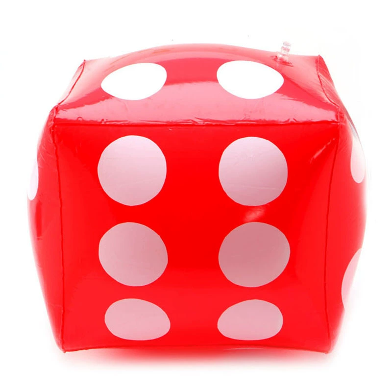 Inflatable big dice PVC, props, toy
