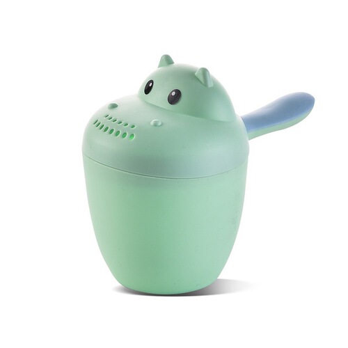 Baby bath water spoon, cartoon bear water spoon, baby shampoo spoon, shampoo cup, children's water scoop, water scoop plastic cup