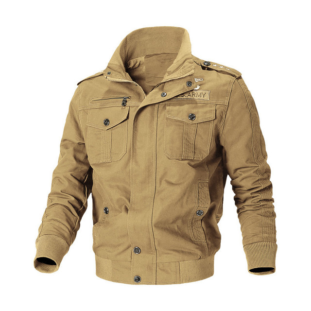 Men’s casual cotton wash jacket