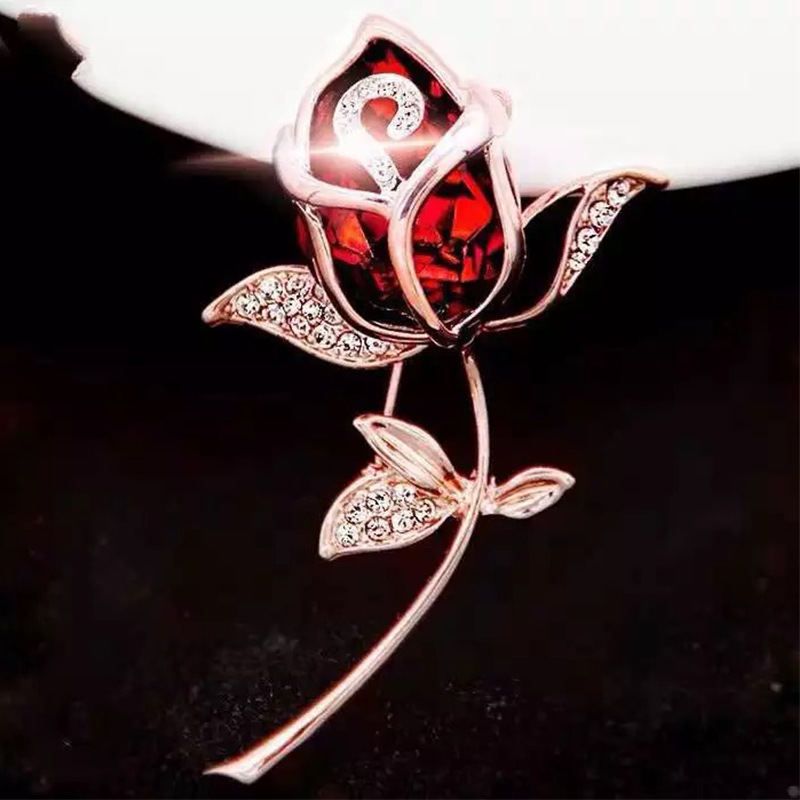 Rose Brooch, Classy, Classy, Classy, Classy Corsage, Retro Clothing, Jewelry Pin, Accessories, Wholesale Goods for Women and Men