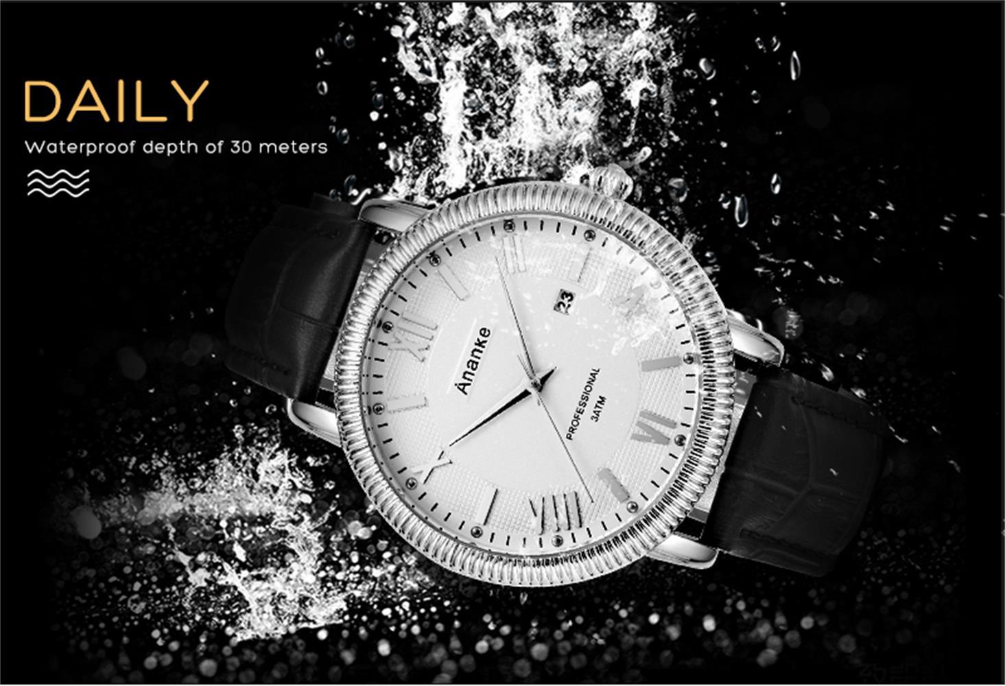 Men's Quartz Watch With Japanese Movement And Leather Strap_voghion.com