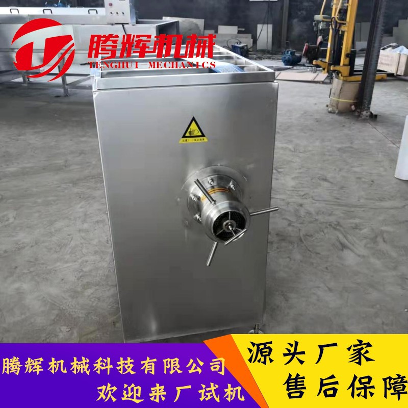 鸡胸肉绞肉机火锅丸子绞肉机商用小型绞肉机腾辉生产