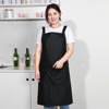 Large waterproof apron men and women work Anti-oil Leatherwear pocket apron kitchen apron have more cash than can be accounted for PU apron 180 Jin