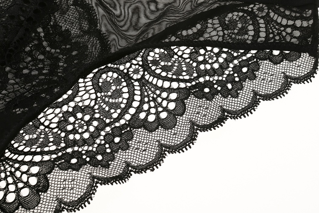 Pas de retour, pas de changement, ensemble de soutien-gorge froncé fin et épais, soutien-gorge en dentelle, sous-vêtements pour femmes_voghion.com