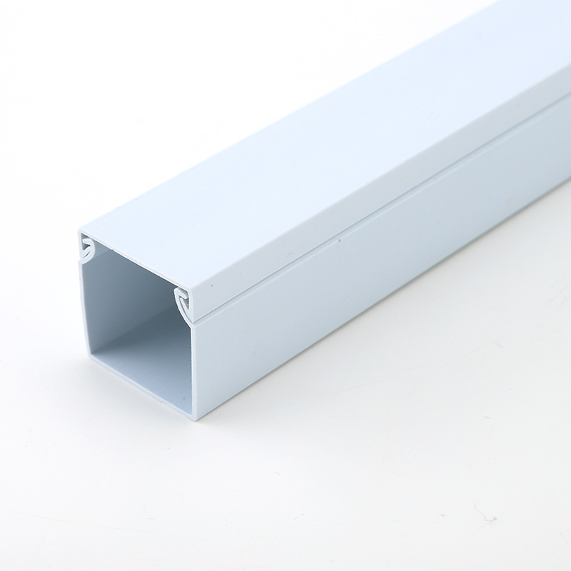 供应白色通用行线槽 60高度 PVC材质配电箱专用配线槽 现货