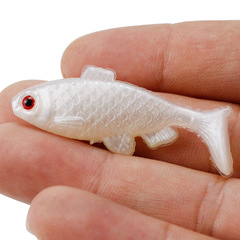 新款路亞軟餌4.4cm/2g仿真假魚餌套裝軟蟲小軟魚跨境仿生路亞軟餌