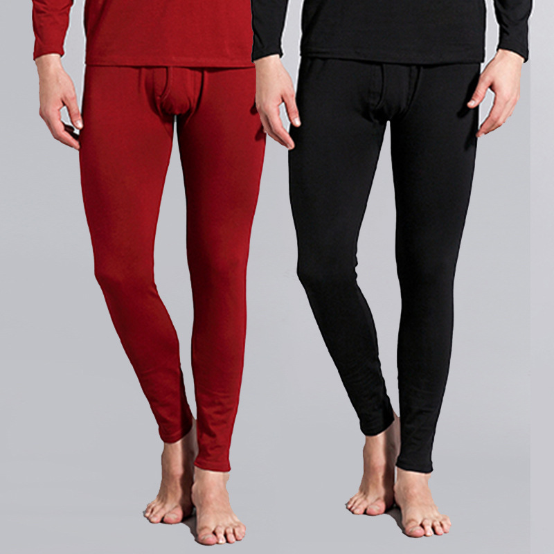 精梳棉男秋裤纯棉男士保暖裤春秋季男士单条休闲裤|ms