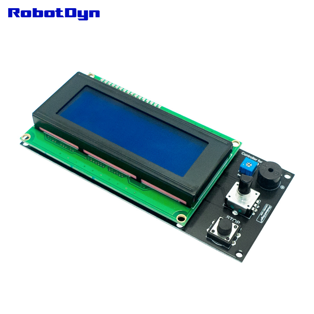 3D printer LCD 20x4 controller, SD card reader-Blue screen