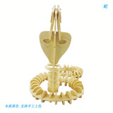 Деревянная реалистичная головоломка, игрушка, DIY, 3D