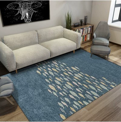 Классический ковер (Wanxin) 40×60–200×300 см, простой элегантный дизайн