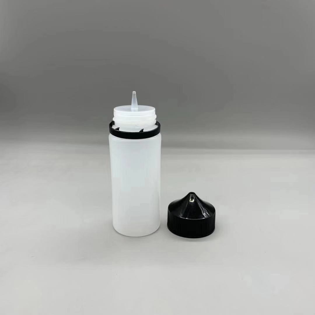 批发100ml大猩猩塑料瓶 lape滴液瓶 pet白色塑料瓶注油瓶