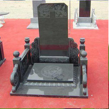 临淄石雕豪华墓穴可定制 石联石材 公墓用石可定制