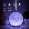 new pattern Replenish water Mute Spray capacity usb Moon Light humidifier atmosphere indoor gift customized