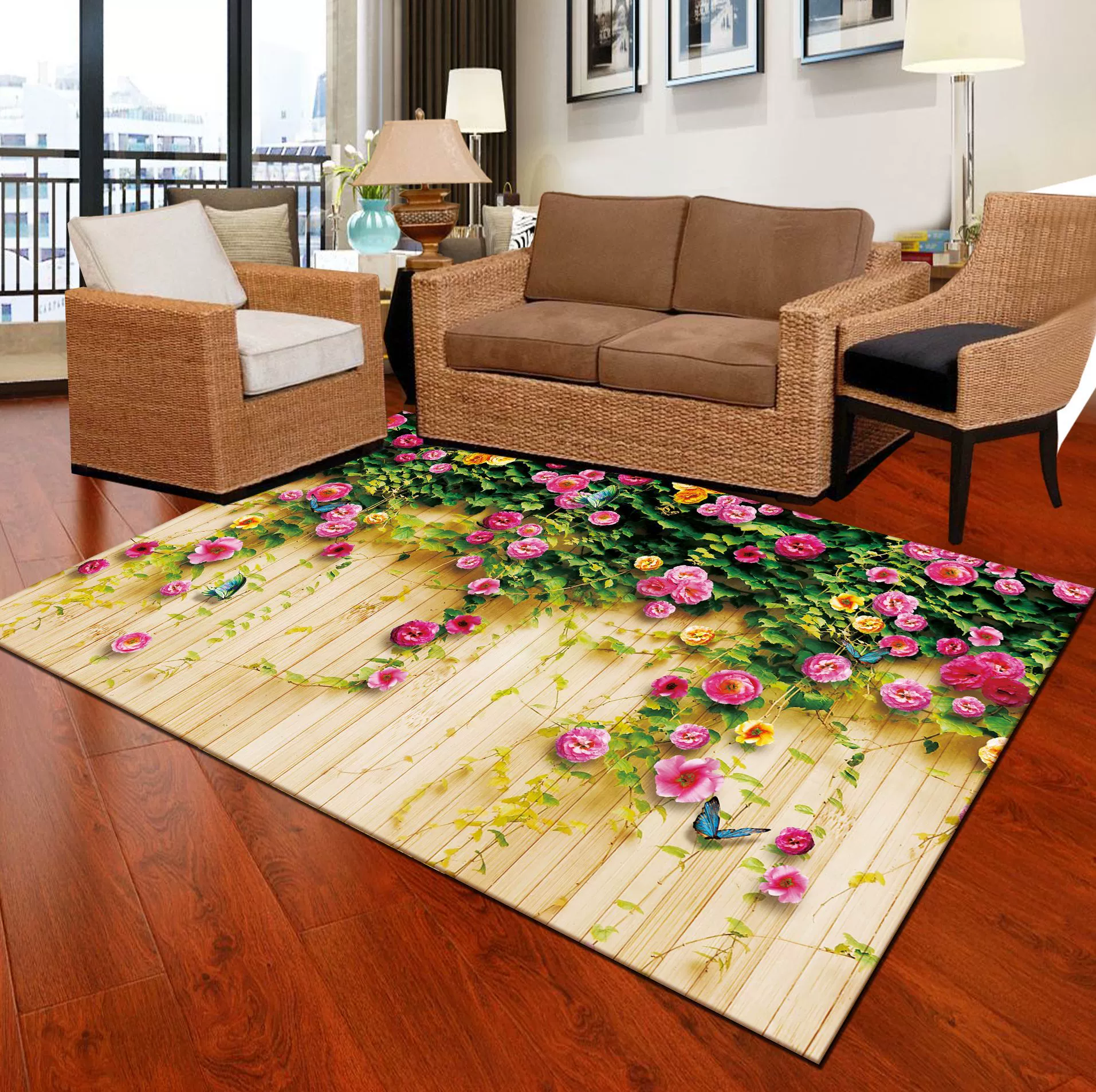 Коврик для кровати, дорожка, прямые поставки, увеличенная толщина, простой и элегантный дизайн