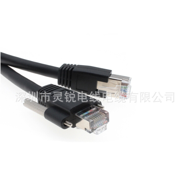 CATegory 5 Industrial Camera Network Cable 8 Core 4 Pairs 0.26AWG 26AWG Industrial Ethernet 10g Network Cable CAT 6a/
