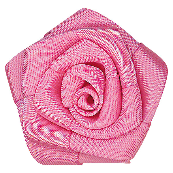 Cinta hecha a mano Rose cabeza material de poliéster Cinta pequeña flor ropa textil Decoración Accesorios cinta Rose