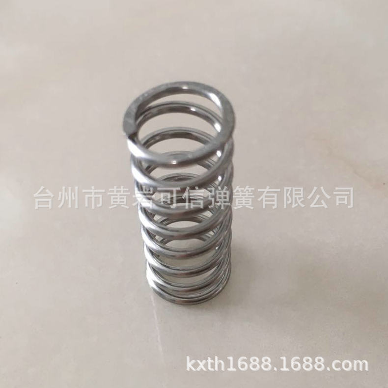 厂家直销螺旋压缩弹簧 镀镍压缩弹簧 微型压缩弹簧