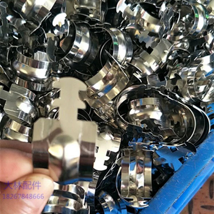 Хомут для труб из нержавеющей стали, хомут для верховой езды, U-образный хомут, хомут для водопроводной трубы, хомут для проволоки, стальная труба, фиксированный хомут, пряжка для трубы центрального кондиционирования воздуха