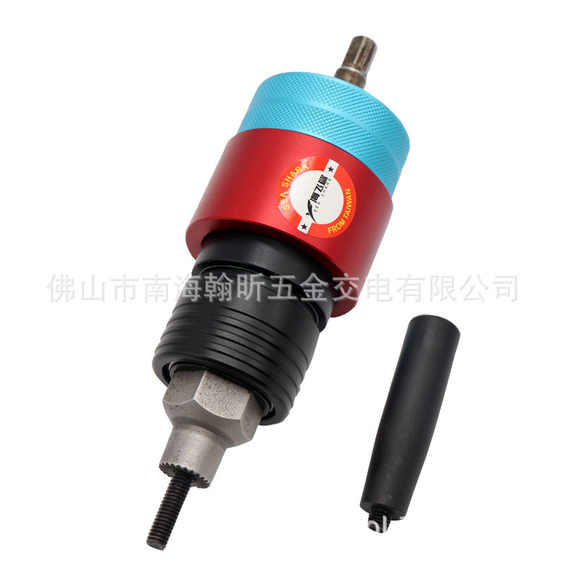 海飞鲨LT8离合式自动停充电拉母枪电动拉铆螺母枪头 铆钉枪拉姆枪