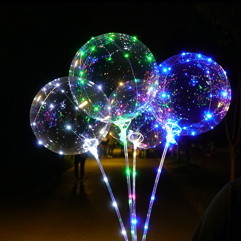 【包邮】波波球发光玩具夜市地摊气球发光玩具卡通气球发光波波球详情32