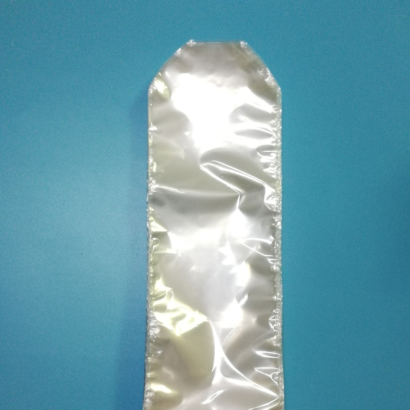 厂家直销POF切角弧形热收缩膜袋子  透明热塑封膜包装热缩封口膜