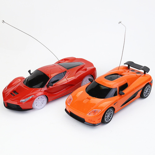 Electric remote control children's toy car new electric four-wheel gravity induction charging four-way simulation sports car model