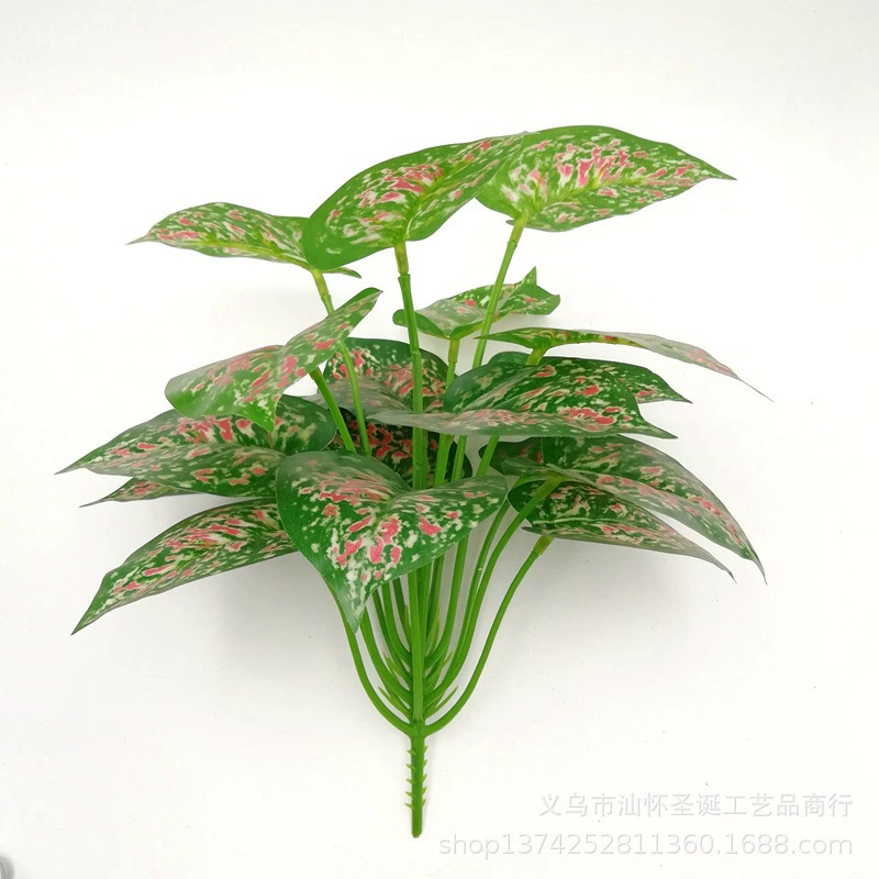 18#30 см 18-глав Green Plants Офис Дом Искусственные растение свадебные растения Растение стена Зеленый горшок