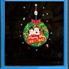 Creative Christmas glossy removable decorations on wall, factory direct supply, new collection