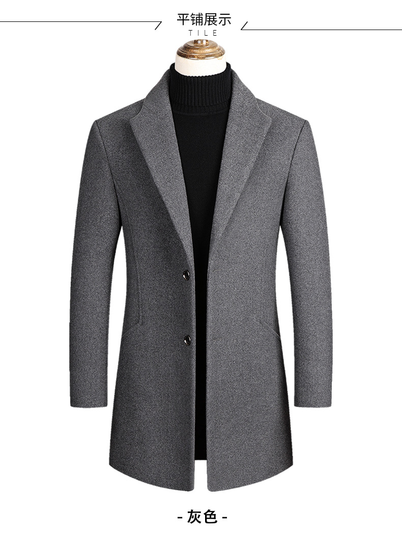 Manteau homme en Laine - Ref 3419681 Image 19