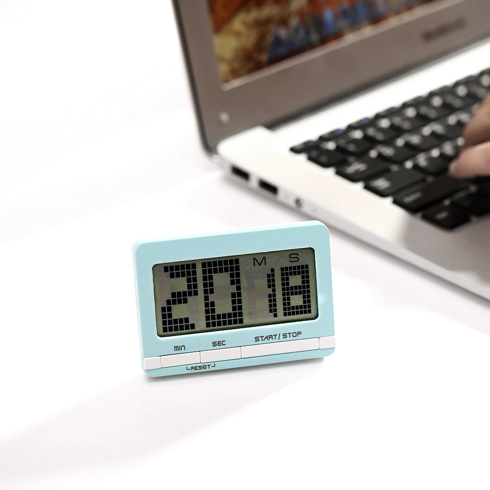 挂钩式厨房定时器带磁铁正负倒计时学习烹饪提醒器懒人烹饪计时器|ms