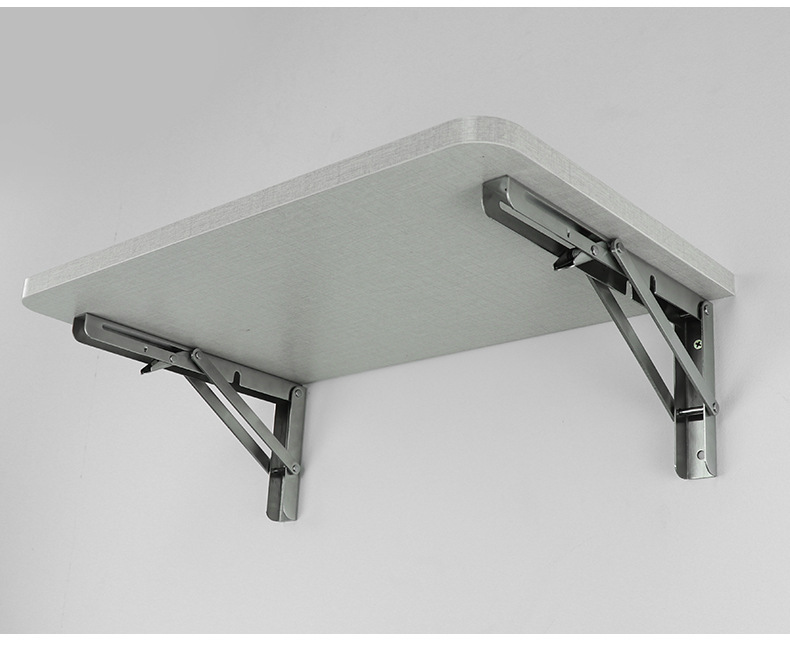 不锈钢折叠三角支架