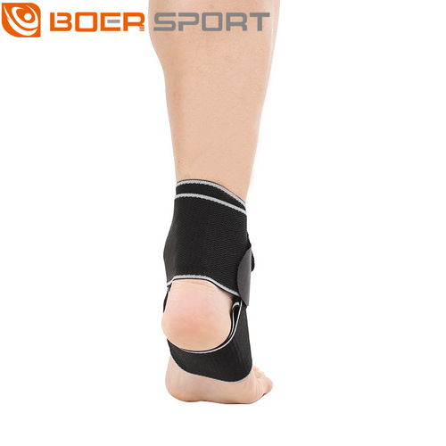 Bandage wrapped sports ankle support, basketball football running ankle support, anti-sprain silicone anti-slip ankle support for men and women