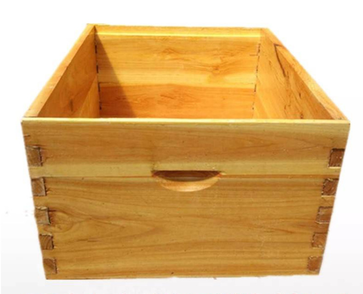 煮蜡中意蜂箱 继箱圈 杉木中意蜂箱圈