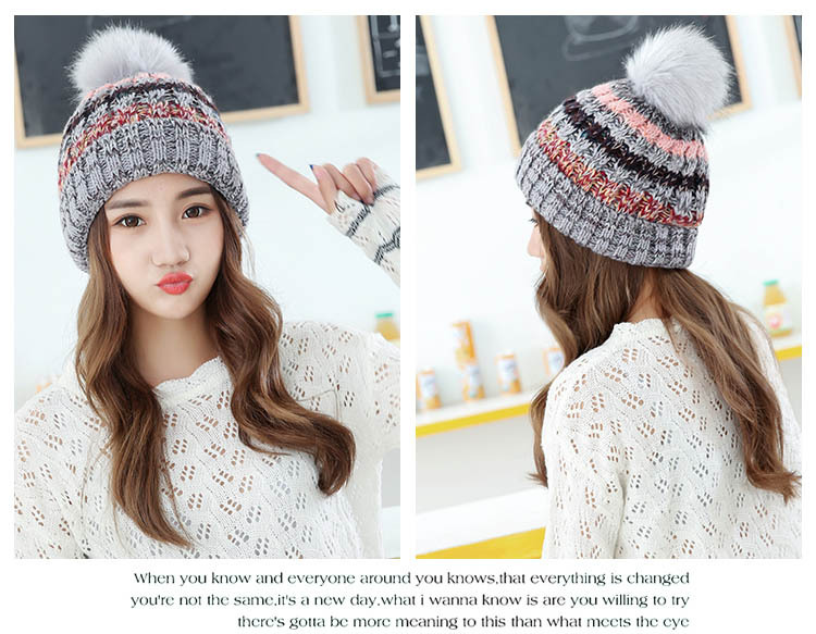 Colorful Knitted Hat 3