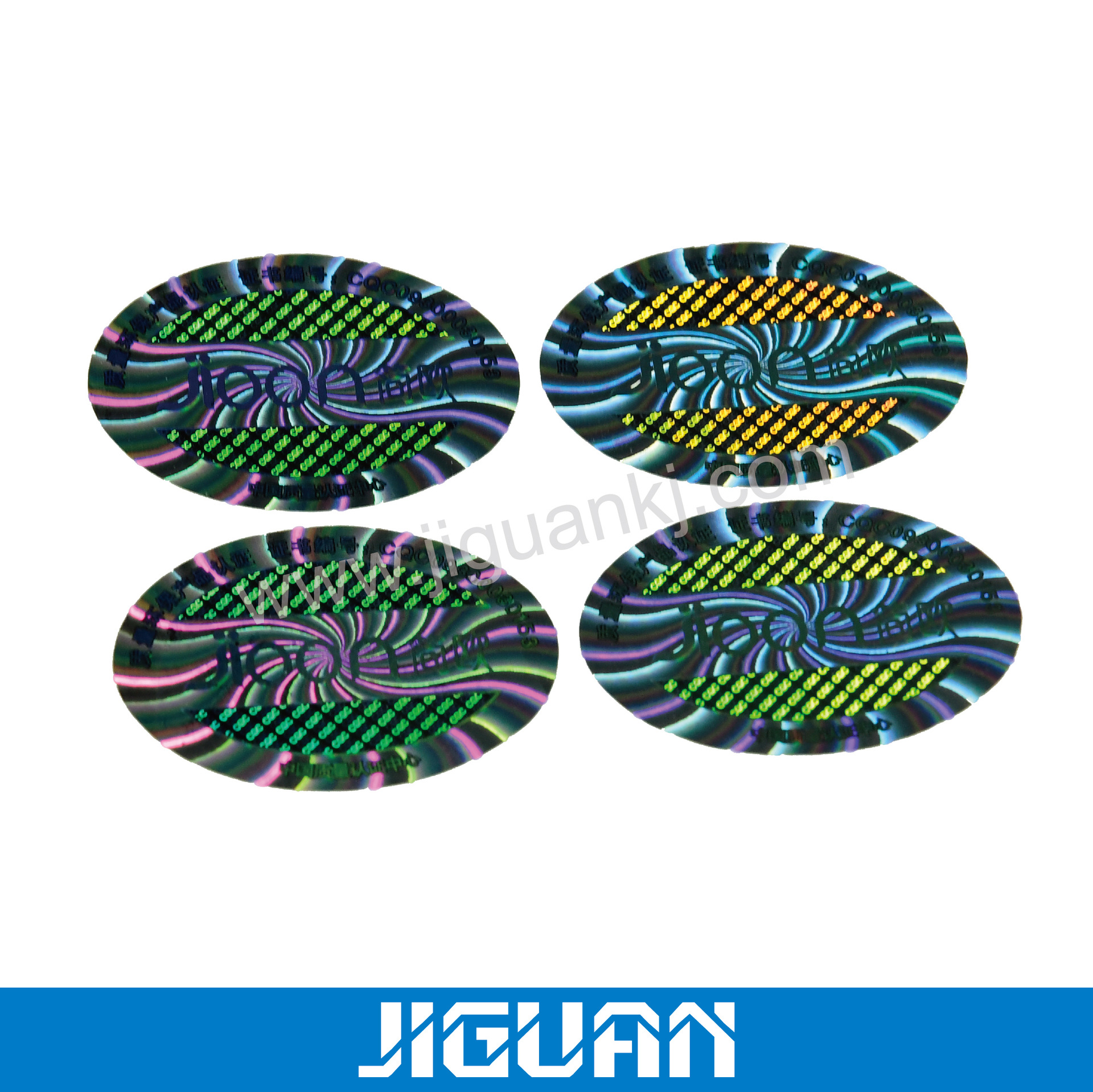 供应印刷镭射防伪标签3D镭射防伪标签激光光刻全息仿伪标签