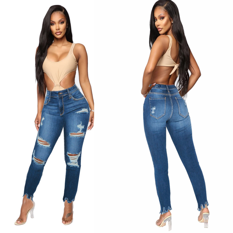 2022 New Mid Rise Women's Jeans_voghion.com