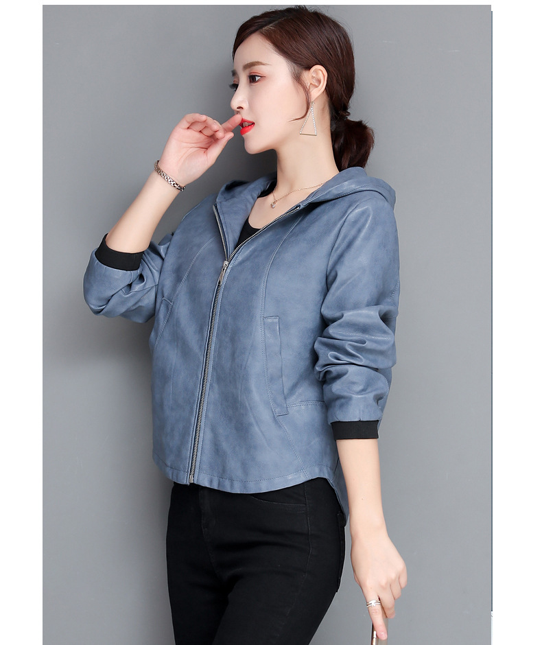 D3523 1440K ÁO DA NỮ HEFTDTH BIG SIZE NGOẠI CỠ DÁNG ÔM BODY GỢI CẢM SEXY MŨ LIỀN MÙA XUÂN THU ĐÔNG TRUNG NIÊN THỜI TRANG NỮ G04 SẢN PHẨM MỚI