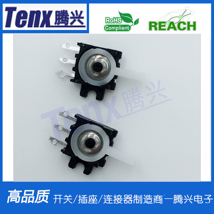 腾兴厂家限位开关小型复位检测开关KFC-V-202-02摇摆开关带螺丝孔