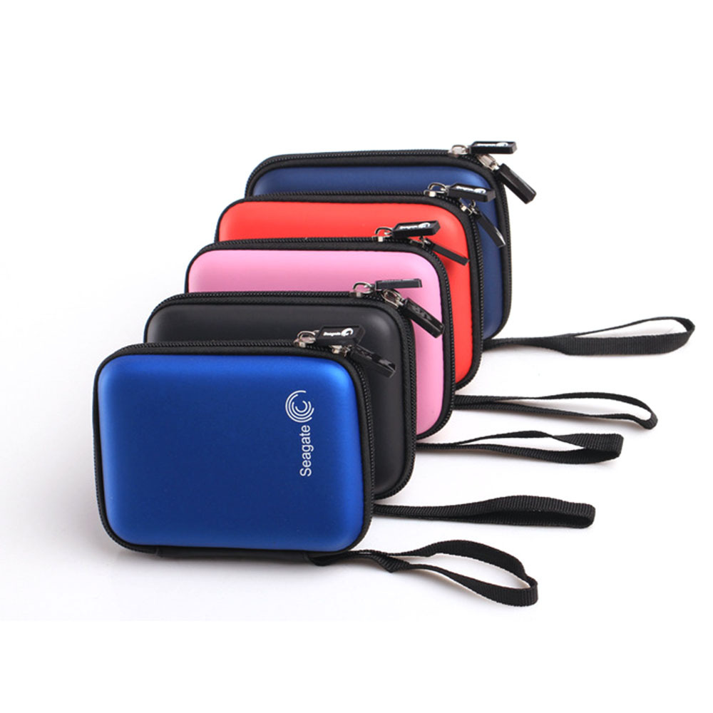 适用于希捷西数硬盘包便携袋可定制 2.5寸移动硬盘包硬盘收纳硬质
