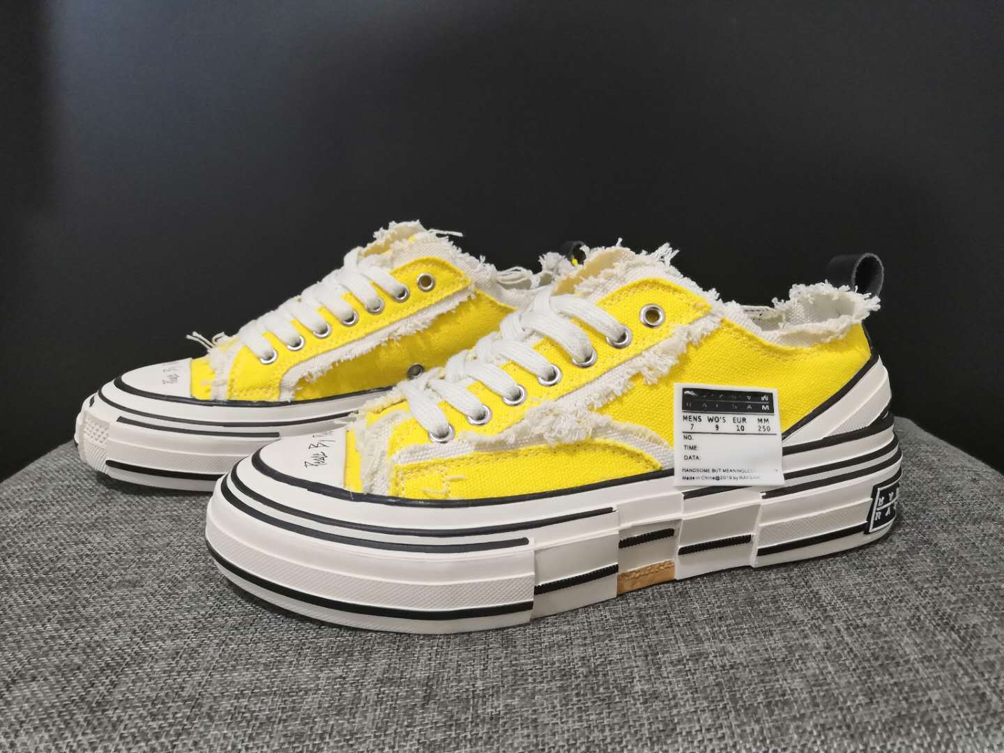 Vans OG Style 36 权志龙小头酒红色 低帮复古硫化帆布板鞋 VN0A3DZ3VTD