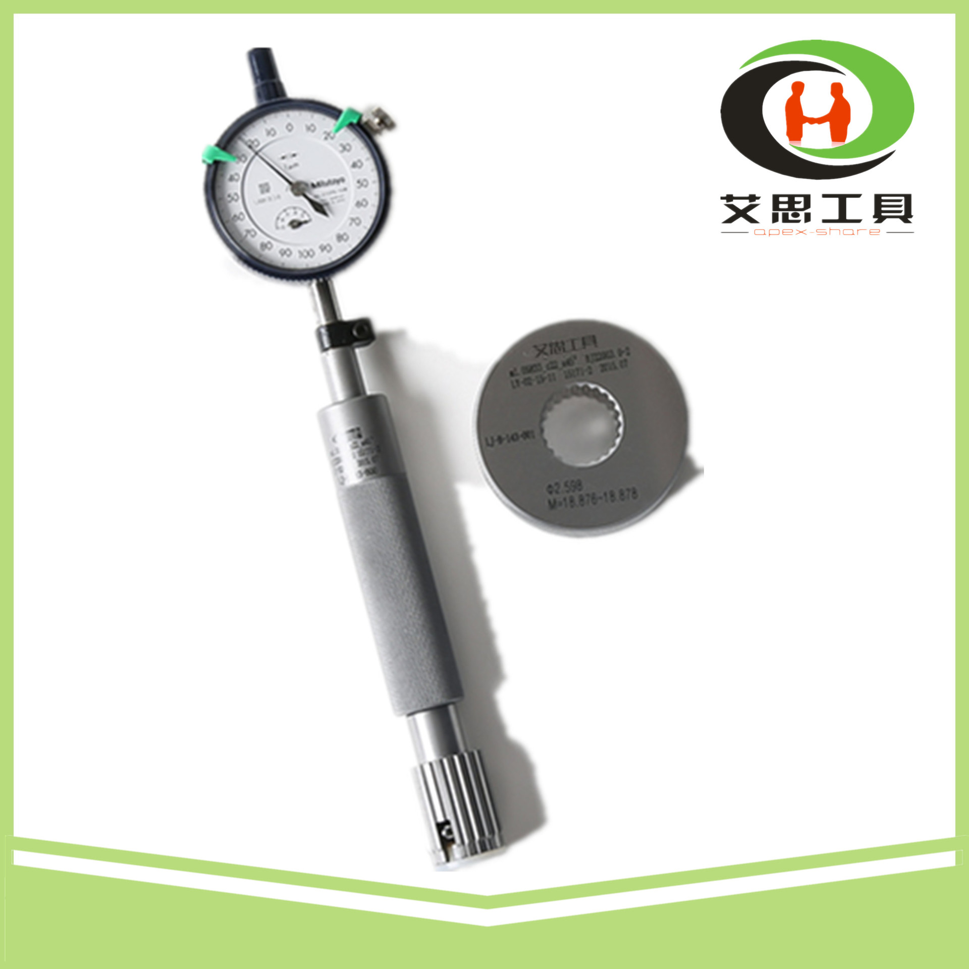 手持式花键量仪厂家设计制造国标德标花键检具 M值快速检测跨棒距