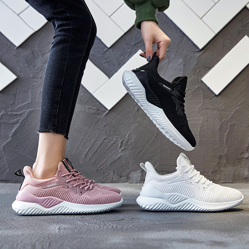 Summer fashionable trend breathable women's sneakers for gym