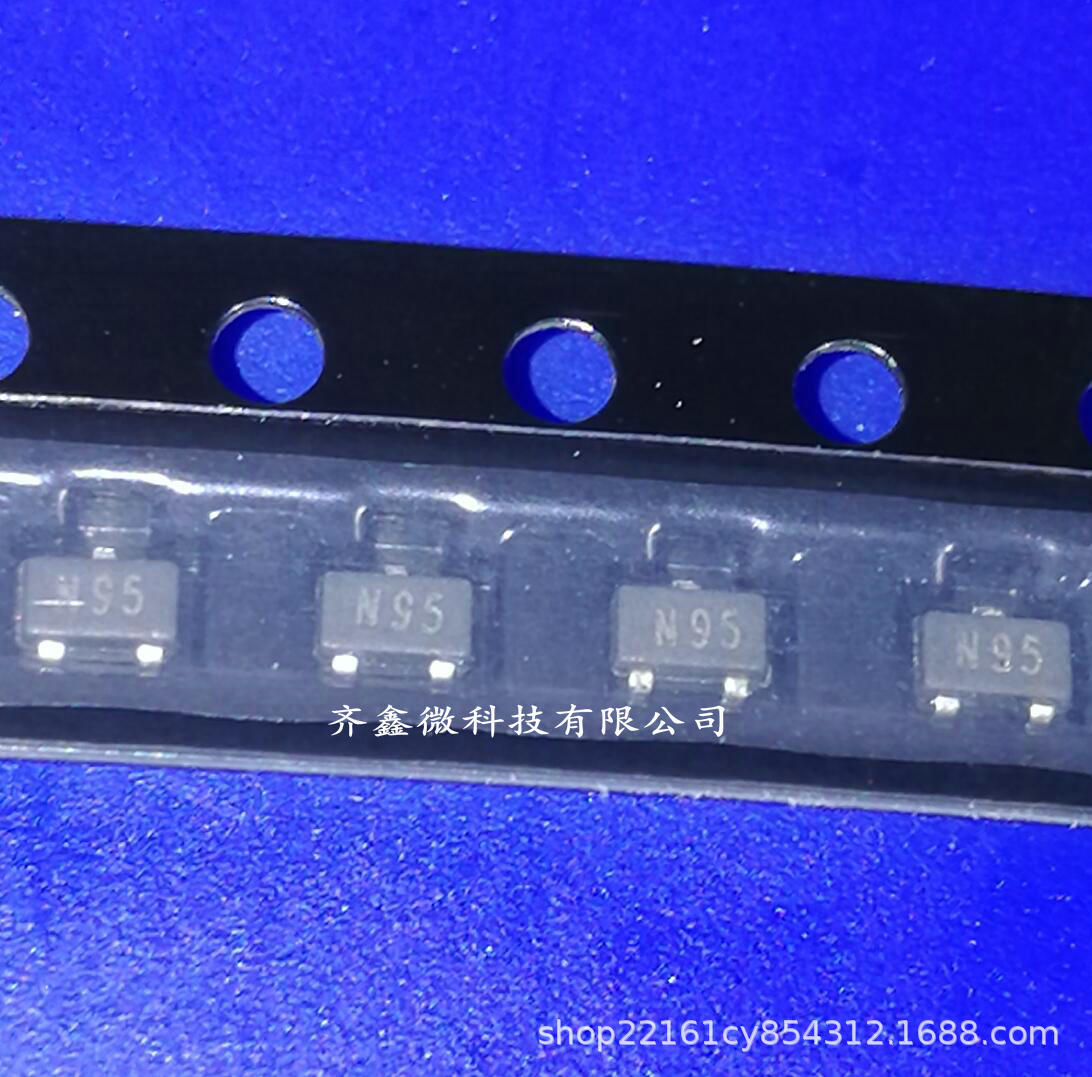 现货供应 N95替代BFS520高频NPN三极管丝印N95 SOT323