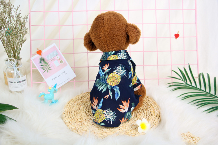 59g Weight Pet Clothing Type Of Pet Supplies 1 Piece Quantity Holiday, Daily Occasion Color Block Pattern Summer Season Casual Style Casual Cloth Color Block Pet Clothing 7
