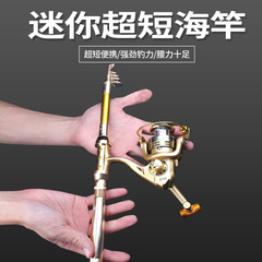 廠家批發超硬碳素海竿 超短迷你小海杆拋竿遠投竿路亞竿釣魚竿