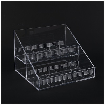 亚克力梯形收纳盒 亚克力化妆品首饰收纳盒 亚克力透明收纳盒