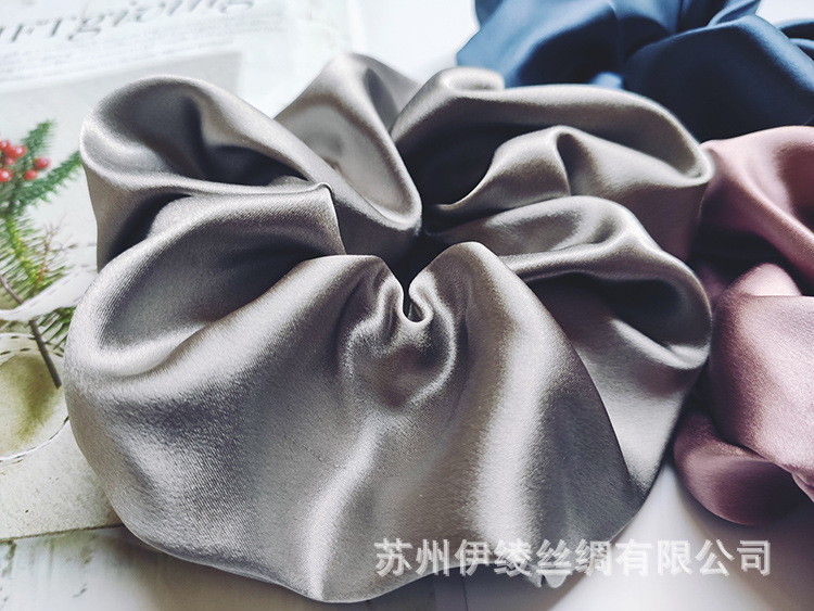 MAC010 Hijab Scrunchies silk hair ribbon from Mariam's Collection7